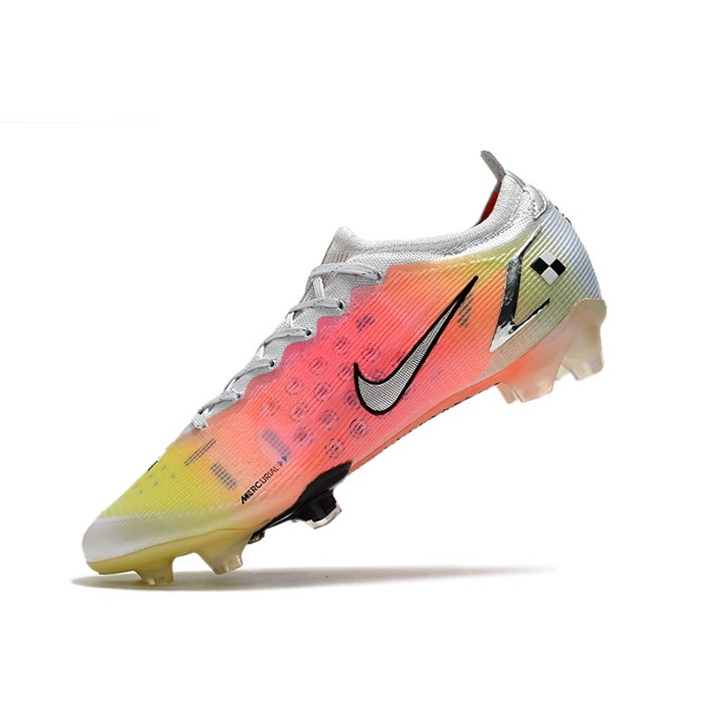 Nike Mercurial Vapor XIV Elite FG Bílý Růžový stříbrný